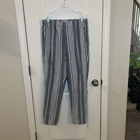 Sigrid Olsen Women’s Pants Large Linen Blend - Picture 1 of 6